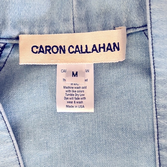 Caron Callahan denim jacket M - Picture 9 of 12